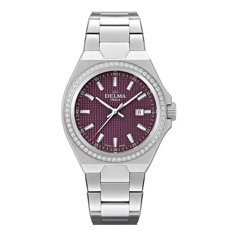 Montre Delma Midland 34mm Purple 41711.627.1.211