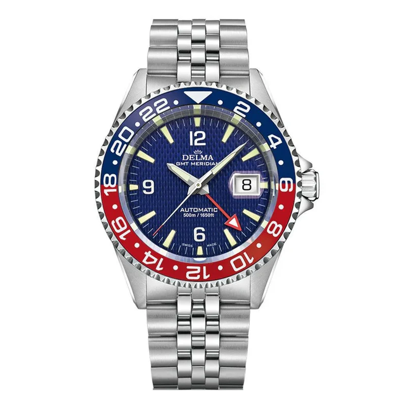 Montre Delma Santiago GMT Meridian Automatic 41702.756.6P044