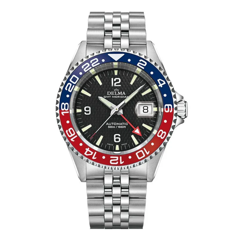 Montre Delma Santiago GMT Meridian Automatic 41702.756.6P034