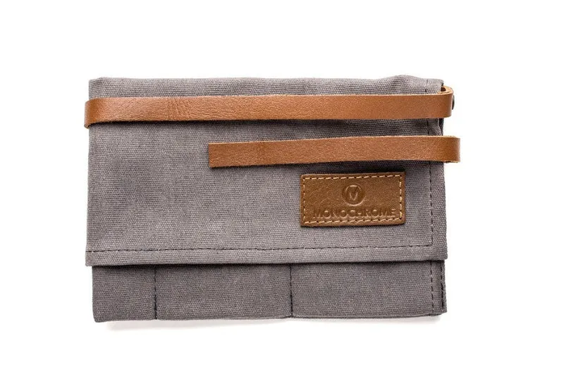 Monochrome - Rouleau de montre en toile - Gris