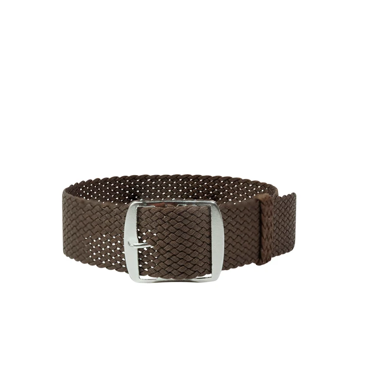 Bracelet montre Perlon - Marron