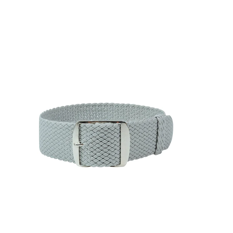 Bracelet montre Perlon - Gris pierre