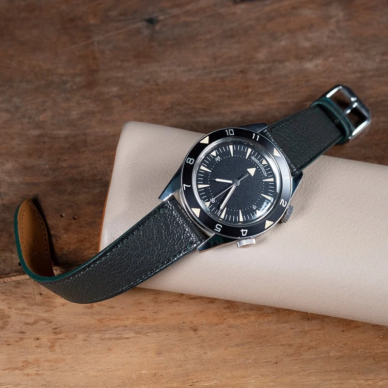 Bracelet de montre vert anglais