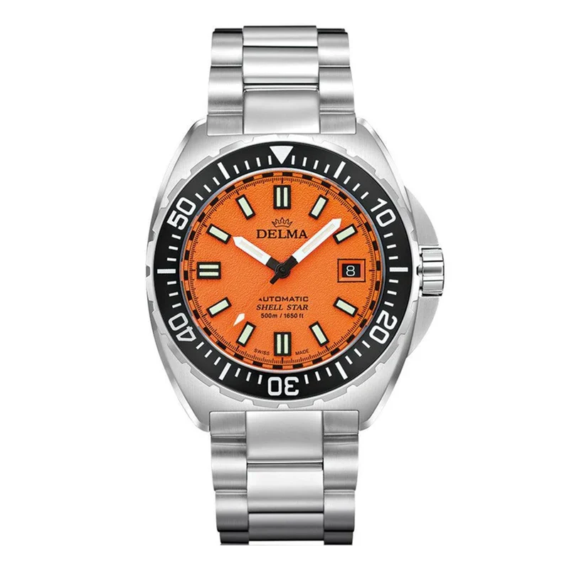 Montre Delma Shell Star Titanium Orange 32701.750.6.151