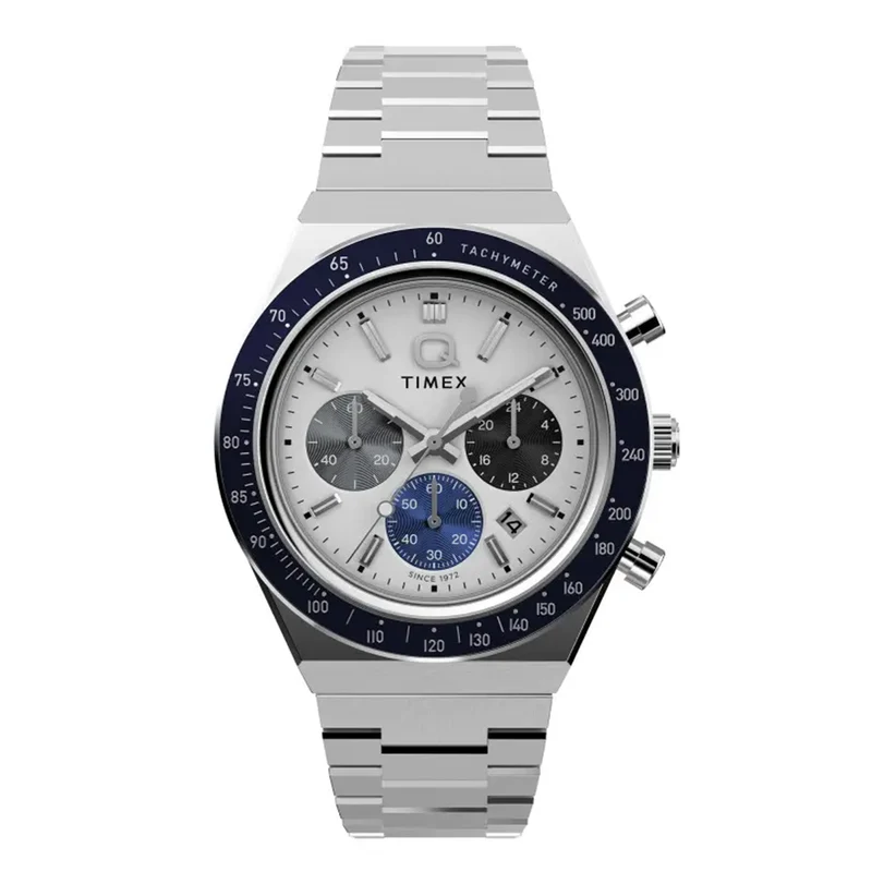 Montre Q Timex Chronograph 40mm TW2Y36200