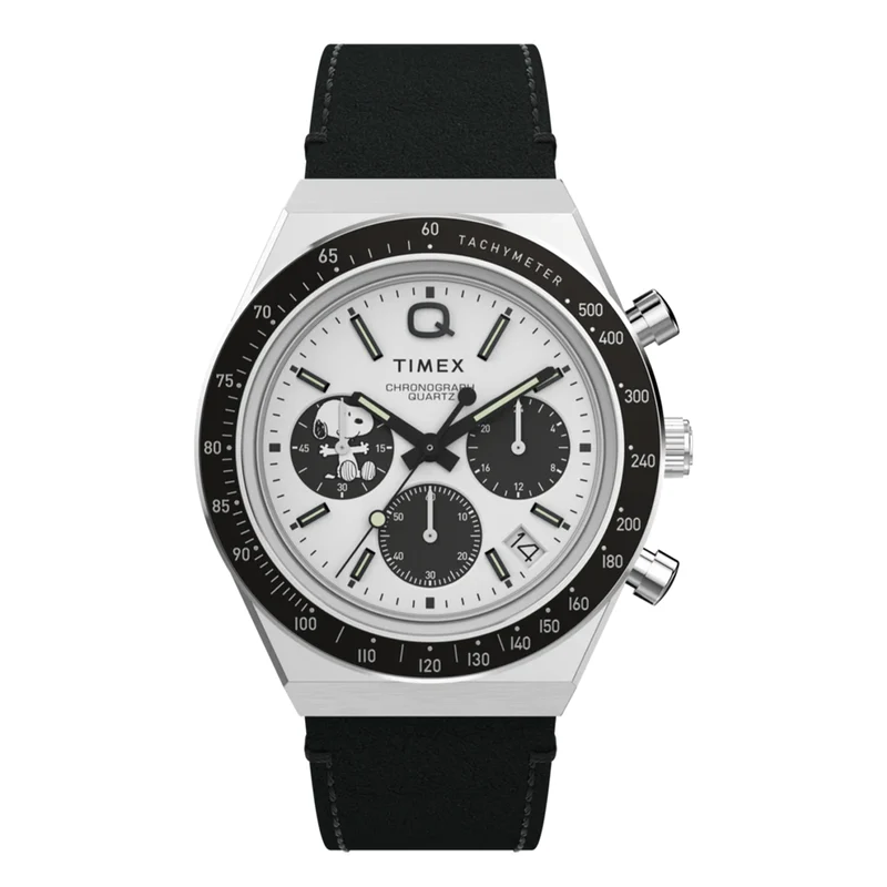 Montre Q Timex Chronograph x Peanuts Snoopy TW2W68900
