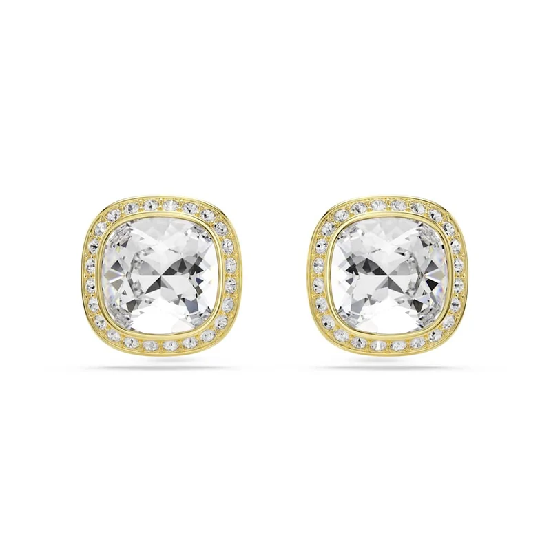 Swarovski Boucles d'oreilles Una Angelic Cushion Gold 5764762