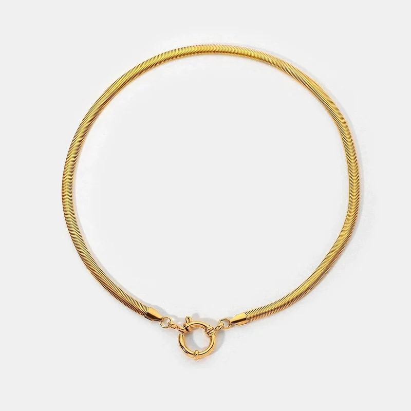 Chaîne serpent personnalisables avec charms