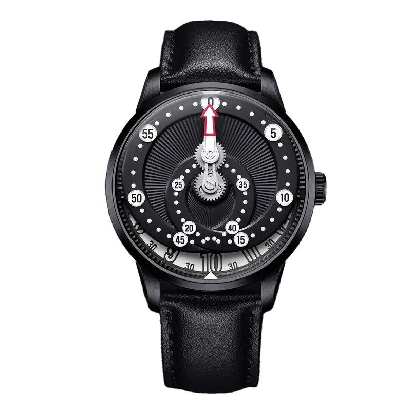 Montre Mandetbrote Secret Orbital Midnight Black