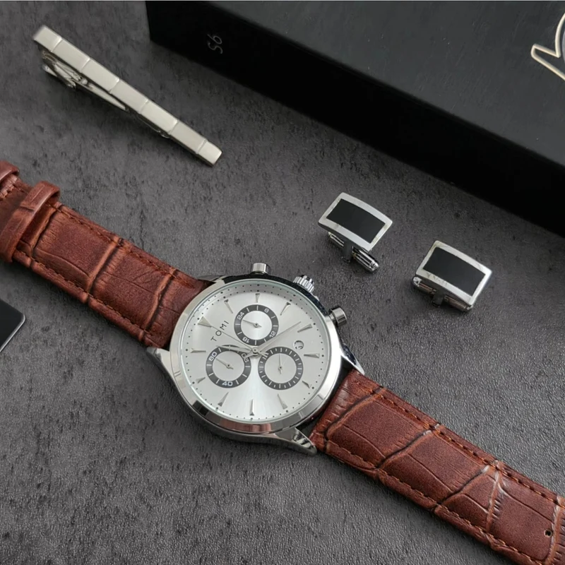 TOMI T-602 Chronograph Premium Luxury Business Men's Watch
