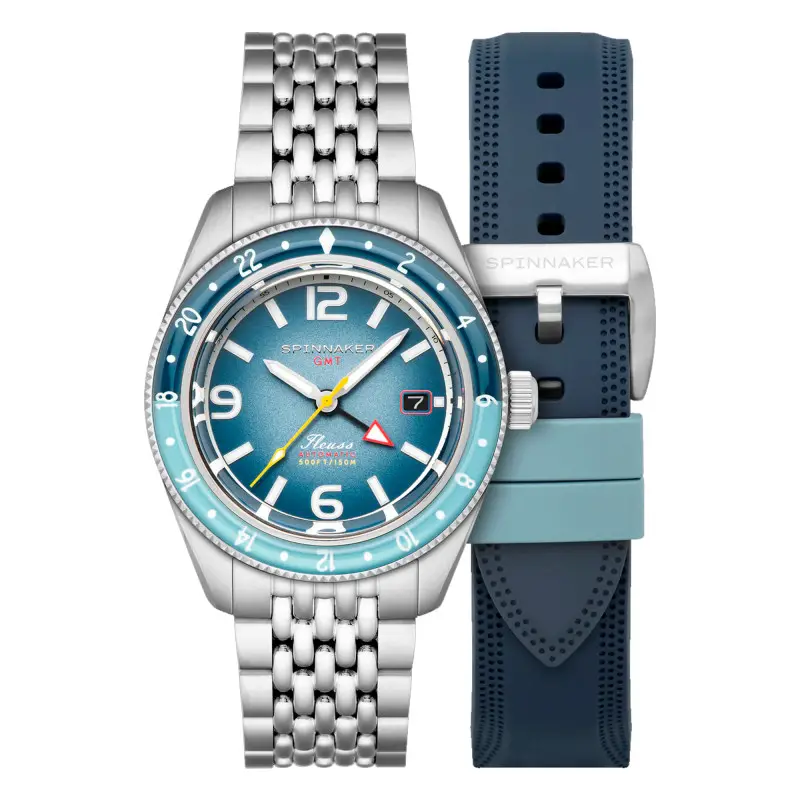 Montre Spinnaker Fleuss GMT Automatic "Nebula Blue" SP-5120-66