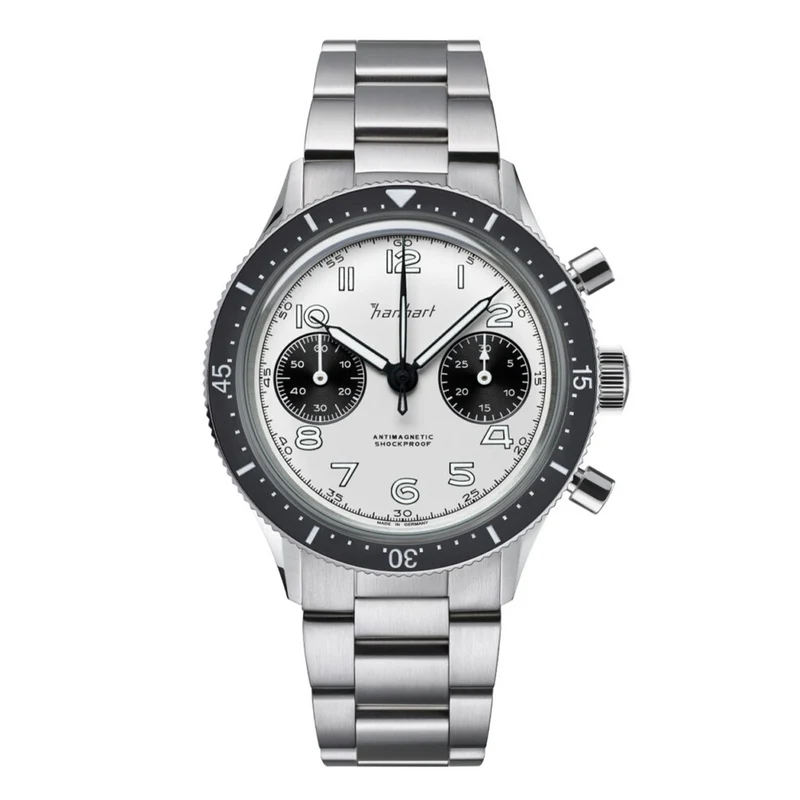 Montre Hanhart 415 ES Panda 39mm H703.201-6428