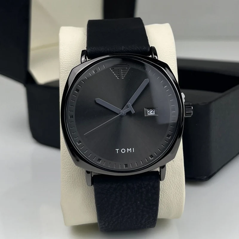 TOMI T-044 Luxury Watch Quartz Date | Premium Gift Box