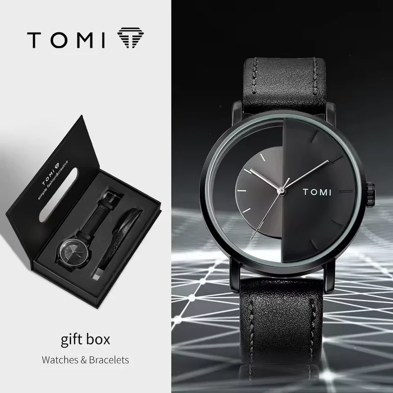TOMI T-080 Unisex Watch With Bracelet