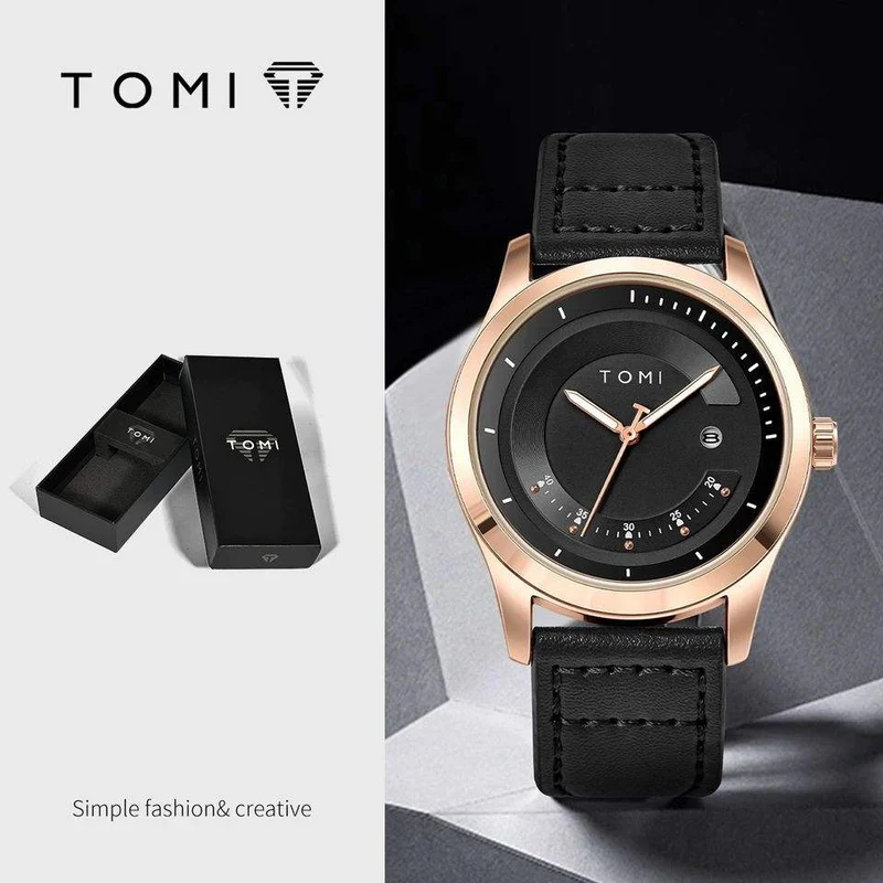 TOMI T-099 Business Wrist Watch For Men Date quartz