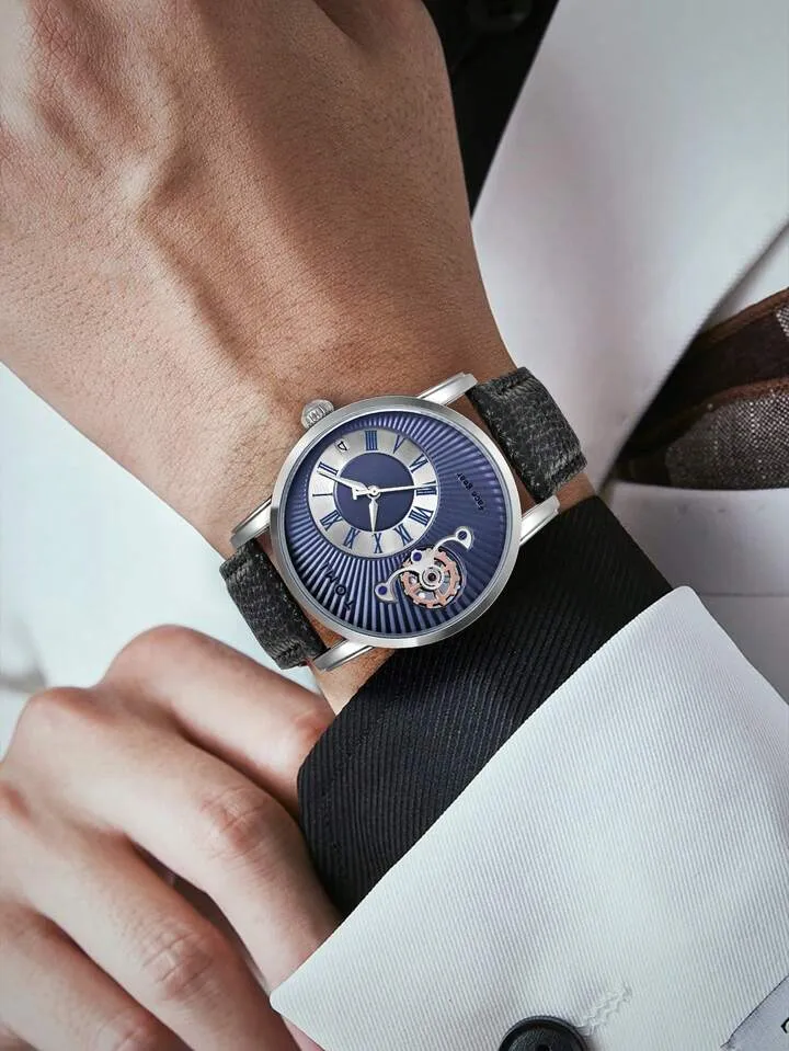 TOMI T-104 Face Gear Dual Strap Watch