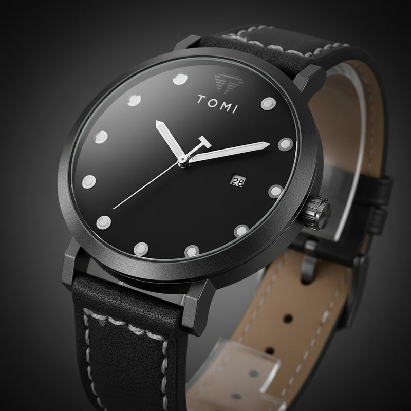 TOMI T-074 Luxury Watch Date Quartz