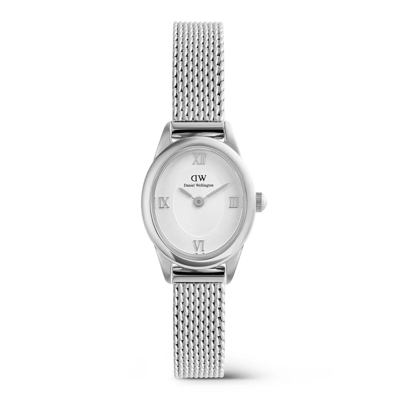 Daniel Wellington Ophelia Mini Mesh White Silver montre femme DW00100938