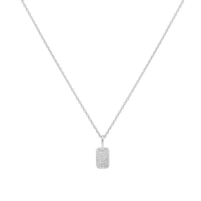 Ania Haie Sunny Sparkler Collier Pendentif Pavé D'Argent AH-N064-01H