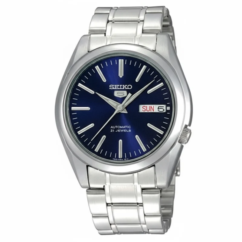 Seiko 5 Sports Hommes Montre Automatique Argent SNKL43K1