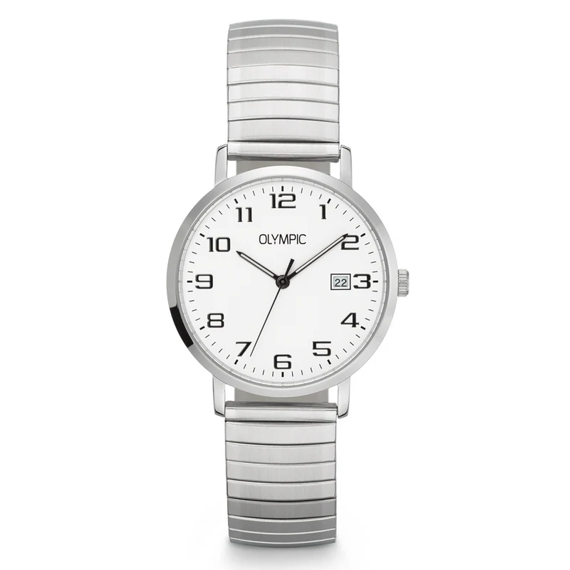 Olympic Lucas Silver Men's Watch OL26HSS323
