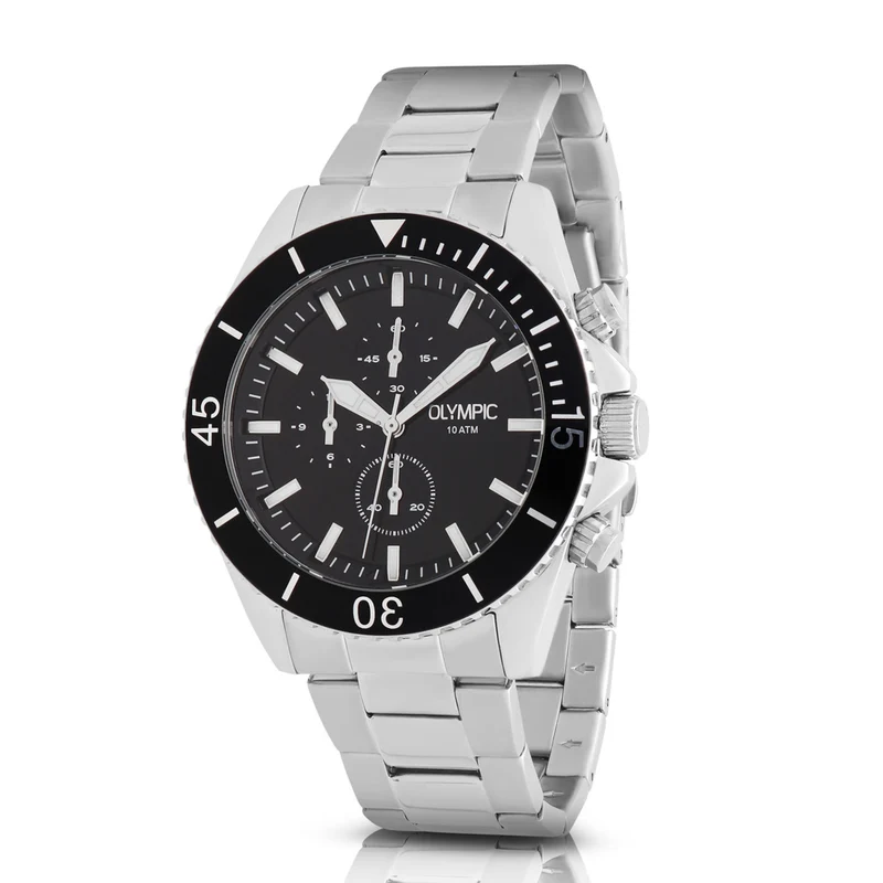 Olympic Paul Hommes Montre Argent OL89HSS054