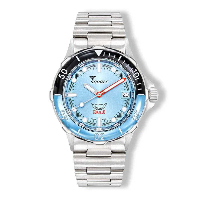 Montre Squale Corallo NOS 2008 Sky – Réf. CORALBICLB.AC