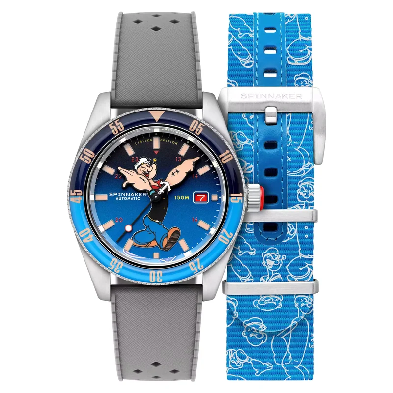 Spinnaker SP-5161-02 Popeye Blue Bronemies Automatic Limited Edition