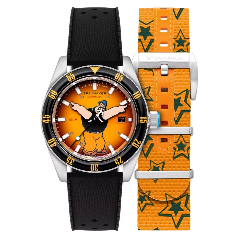 Spinnaker SP-5161-01 Brutus Yellow Bronemies Automatic Limited Edition