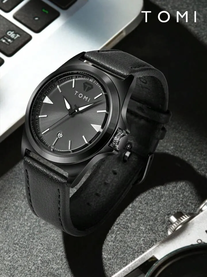 TOMI T-041 Premium Men’s Business Quartz Date Watch