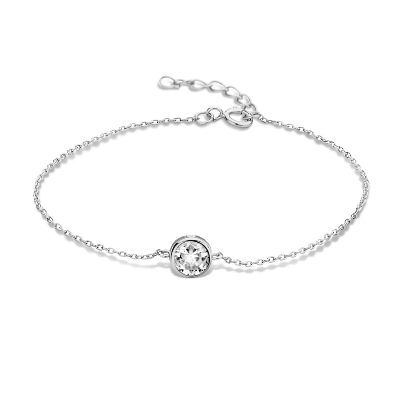 Violet Hamden Venus Bracelet en Argent 925 Sterling avec Pierre de Naissance VH320009-APR