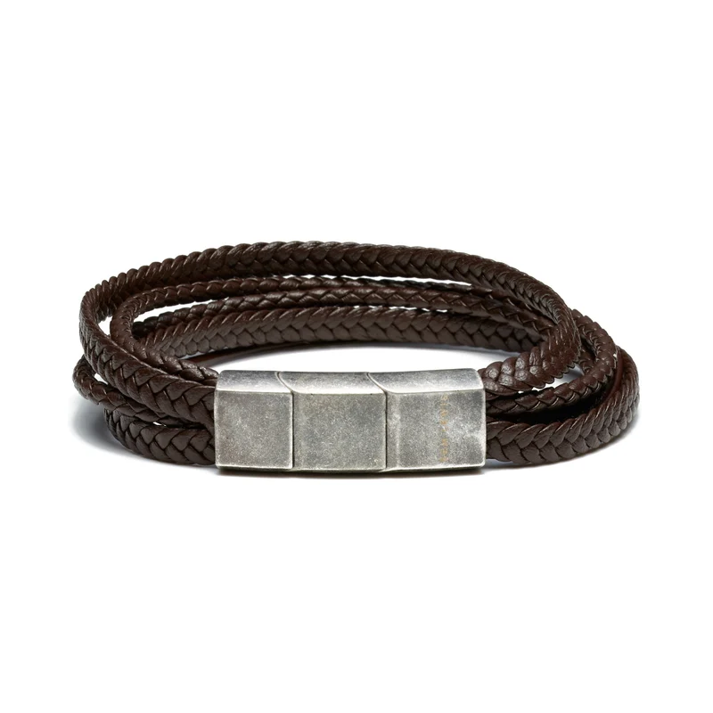 Sem Lewis Hommes Bracelet Marron SL320006
