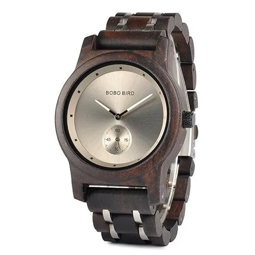 Montre en bois homme ibes