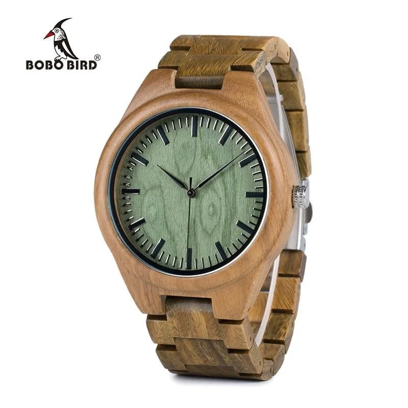 Montre en bois homme vertigo