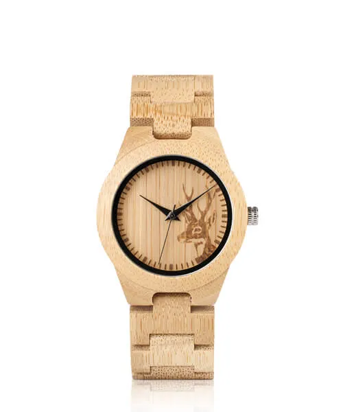 Montre en bois femme instincte