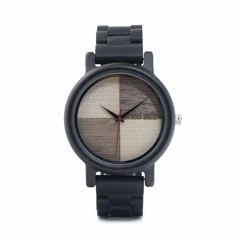 Montre en bois homme pichu