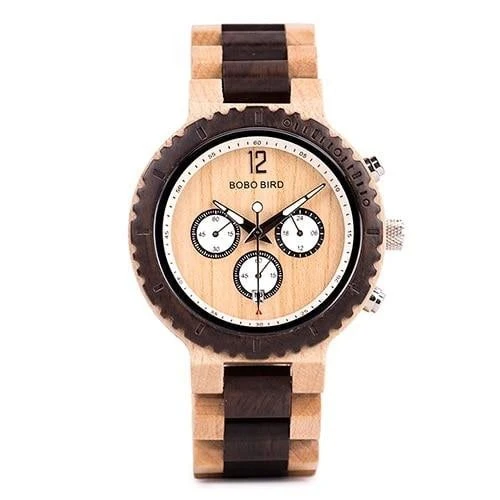 Montre en bois homme et femme bianua