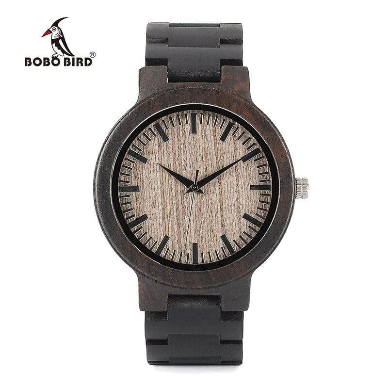 Montre en bois homme jompa