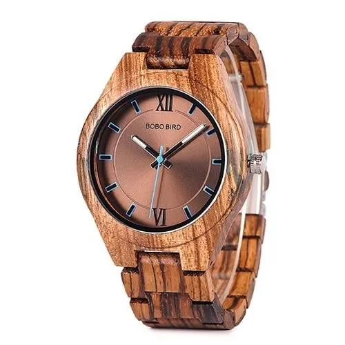Montre en bois homme templa
