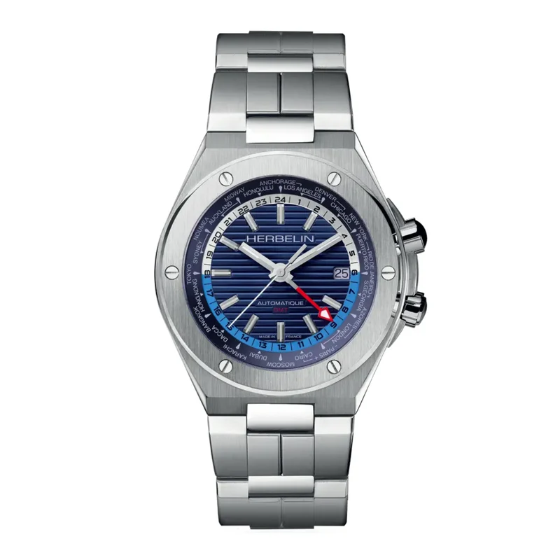 Montre Herbelin Cap Camarat GMT 1445/B25