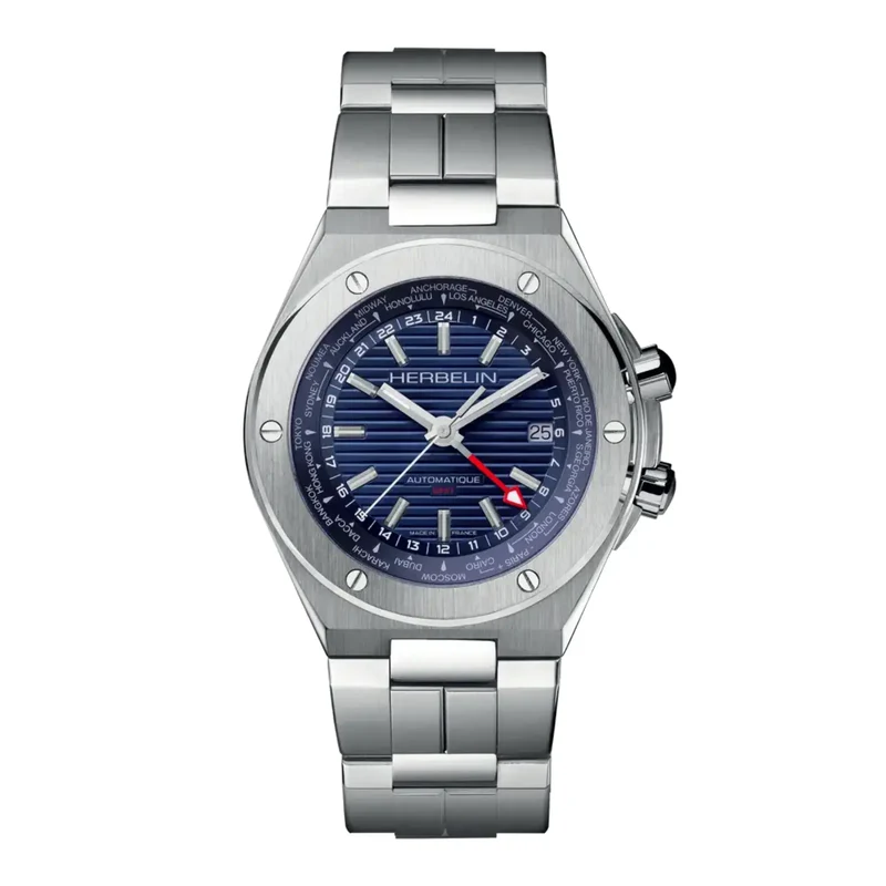 Montre Herbelin Cap Camarat GMT 1445/B15