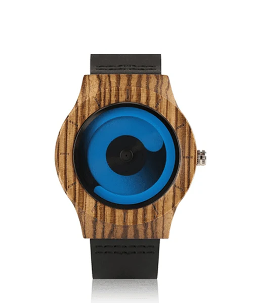 Montre insolite en bois homme be pulsar