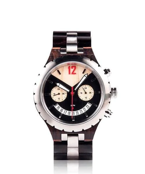 Montre en bois homme be travel