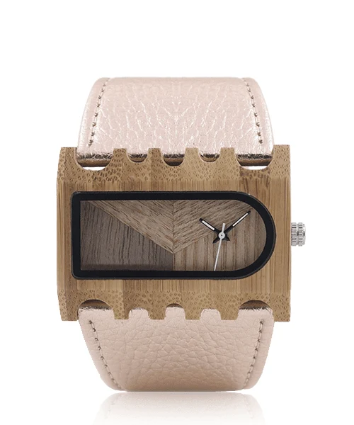 Montre en bois femme be scarlet