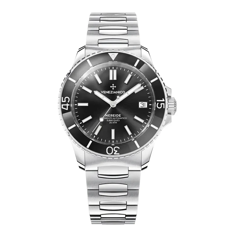 Montre Venezianico Nereide 39 Noir 3121504C