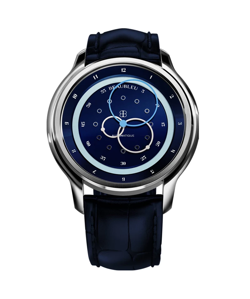 Montre Beaubleu Vitruve GMT Bleu B03-GMT-B-Blue