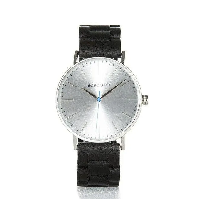 Montre en bois homme be primordial