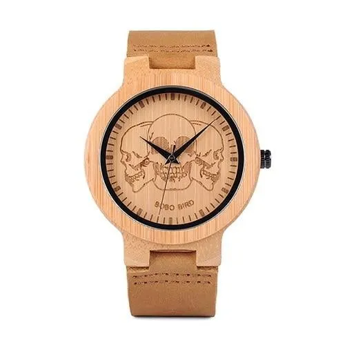 Montre en bois homme et femme dead wood
