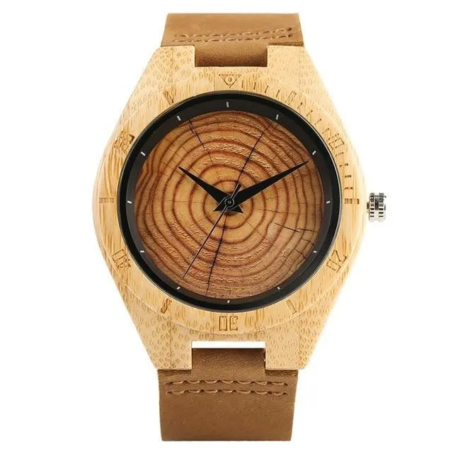 Montre en bois homme rainan
