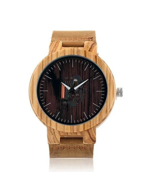 Montre en bois homme be intra